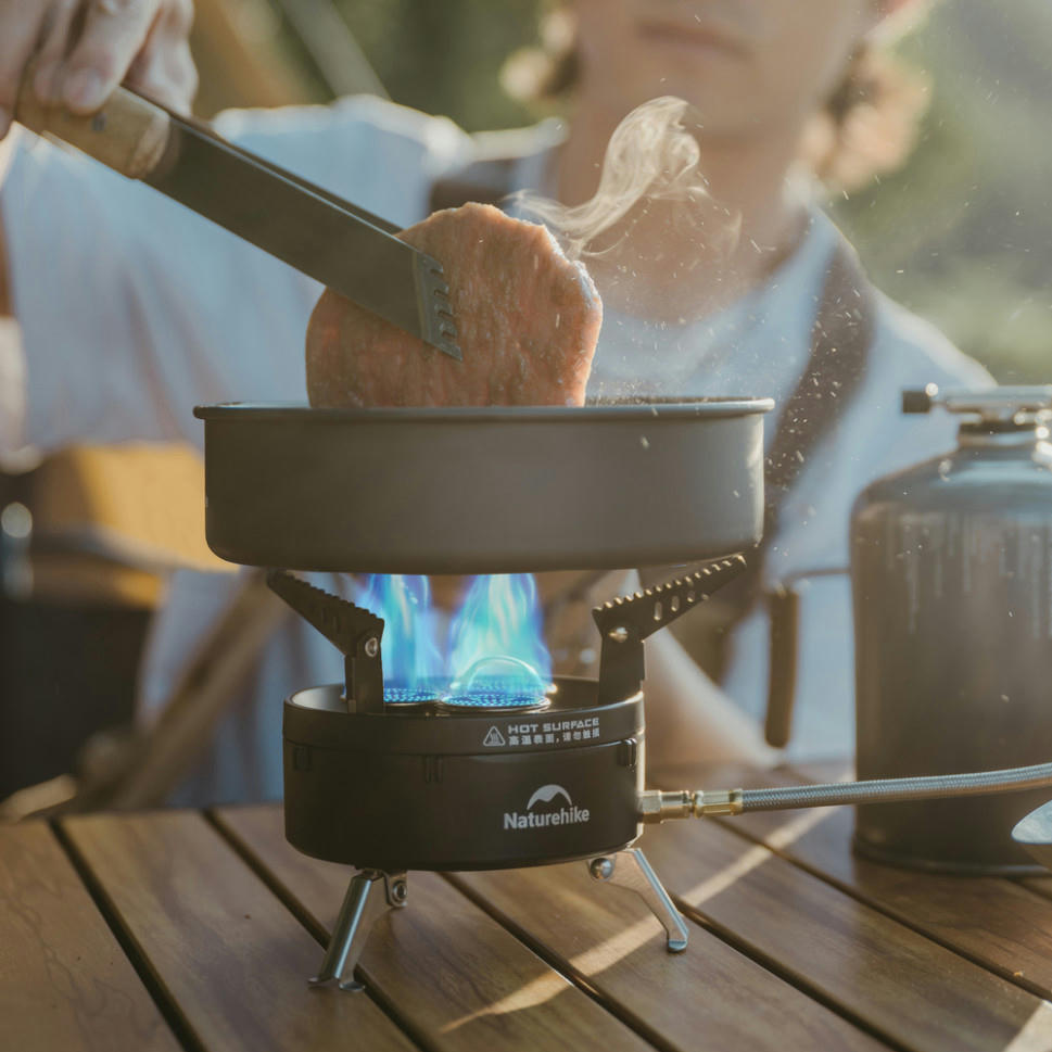 Трехконфорочная газовая горелка Naturehike CNK2450CF019 фото 10