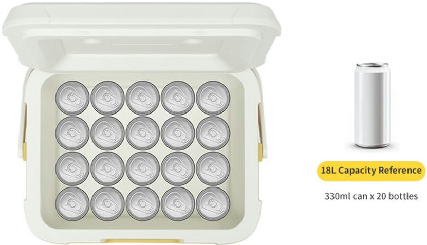 Туристичний холодильник Naturehike CNK2450CF012, 18 л, бежевийфото3