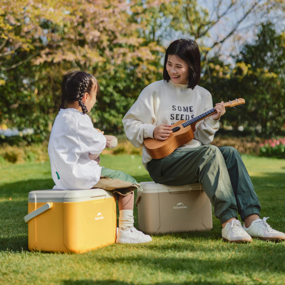 Туристичний холодильник Naturehike CNK2450CF012, 18 л, бежевийфото5