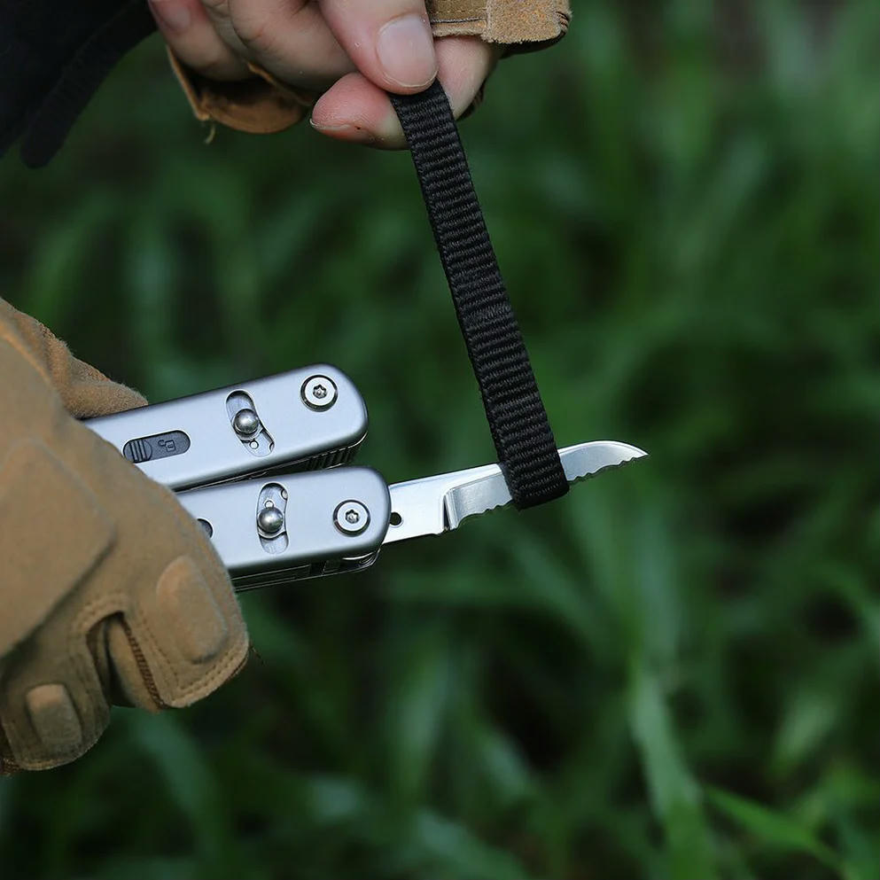 Сменный инструмент FTS1-9 к мультитулу Roxon Flex S804 (малое серрейторное лезвие) фото 7