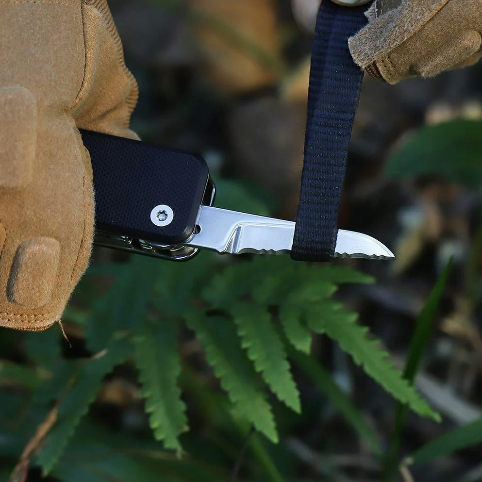 Сменный инструмент FTS1-9 к мультитулу Roxon Flex S804 (малое серрейторное лезвие) фото 8