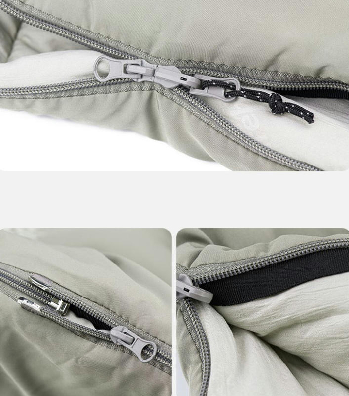 Спальник з капюшоном Naturehike M180 NH20MSD02, лівий, сірийфото