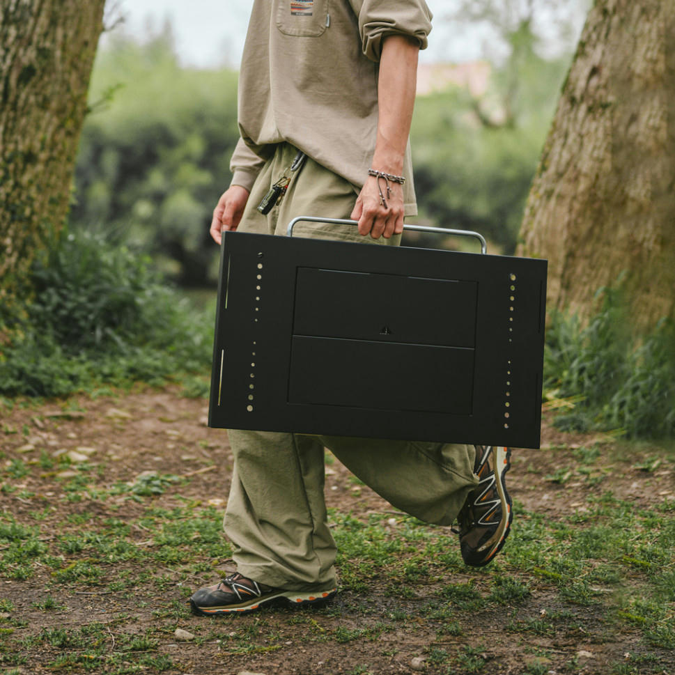 Стіл для барбекю сталевий Naturehike CNK2350CF018, чорнийфото12