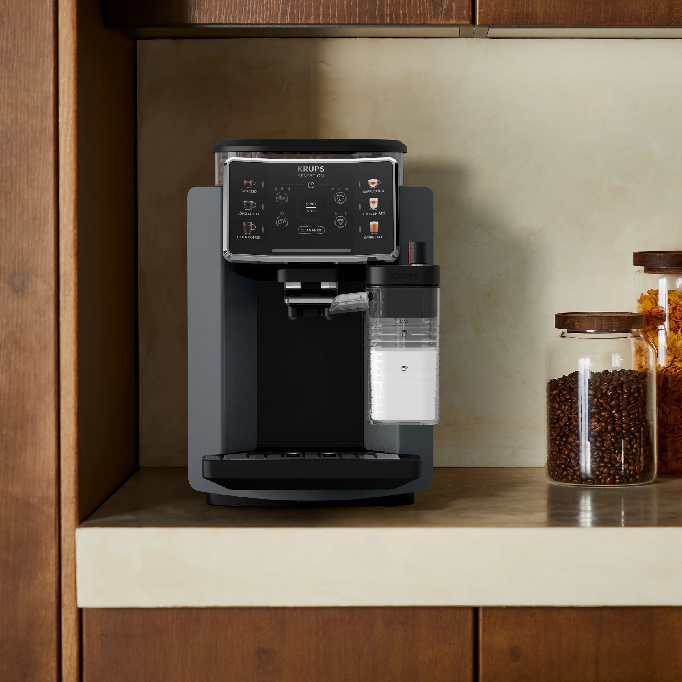 Кавоварка Krups Sensation Milk M90 EA912B10фото