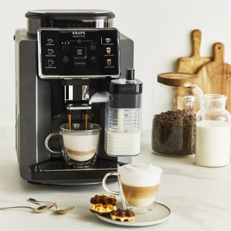 Кавоварка Krups Sensation Milk M90 EA912B10фото