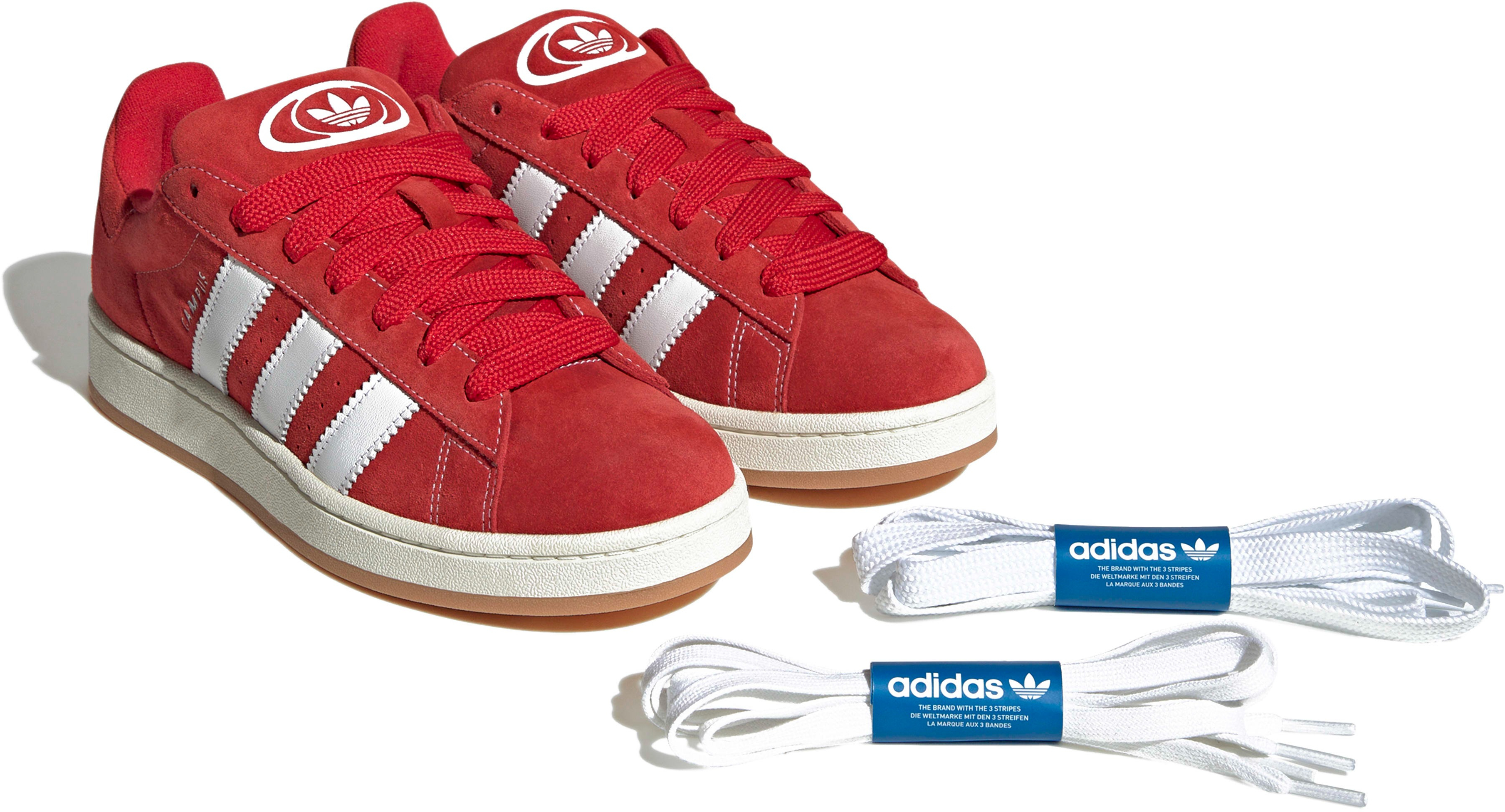 Кеди чоловічі Adidas Campus 00s H03474 42 (8 UK) червоніфото4
