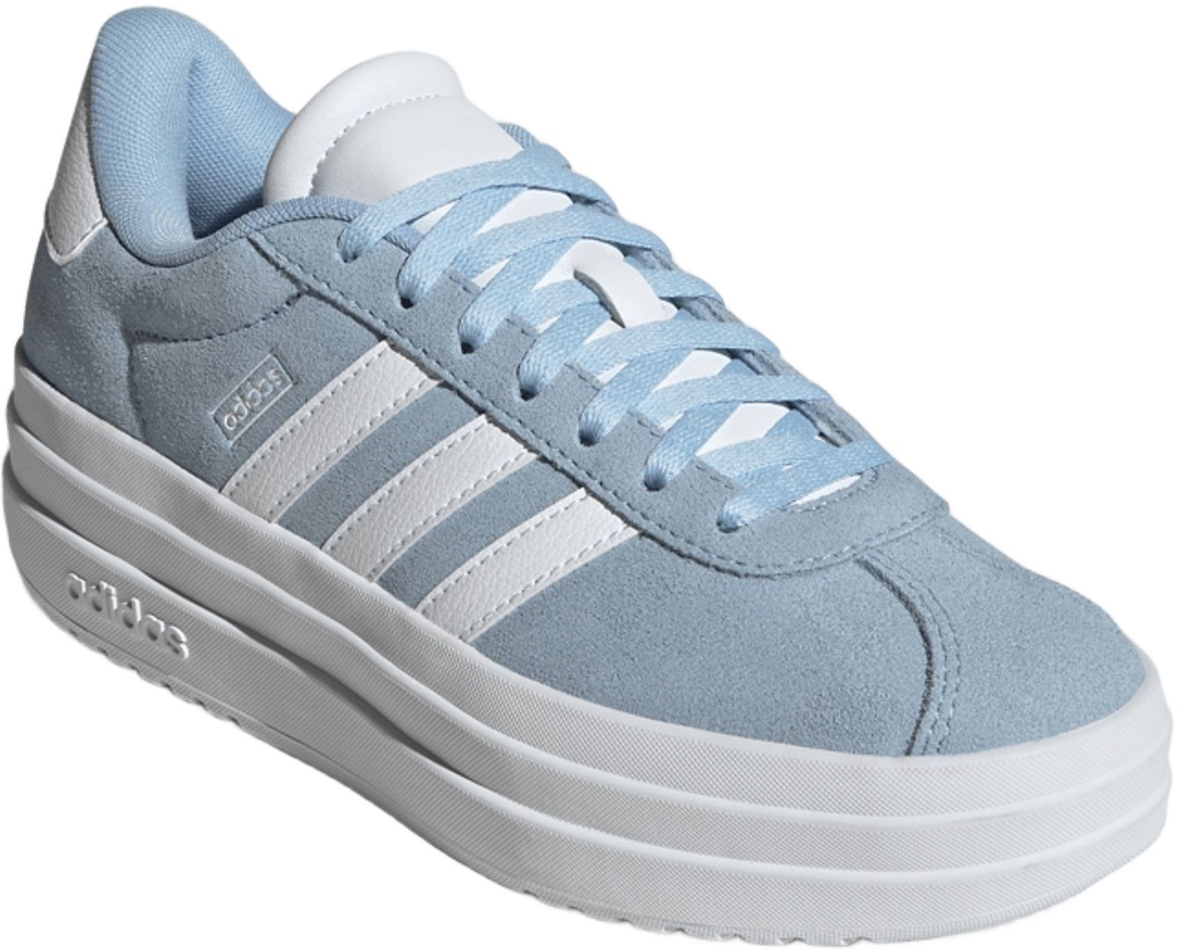 Кеды для девочек Adidas Vl Court Bold J JI1018 39 1/3 (6 UK) голубые фото 3