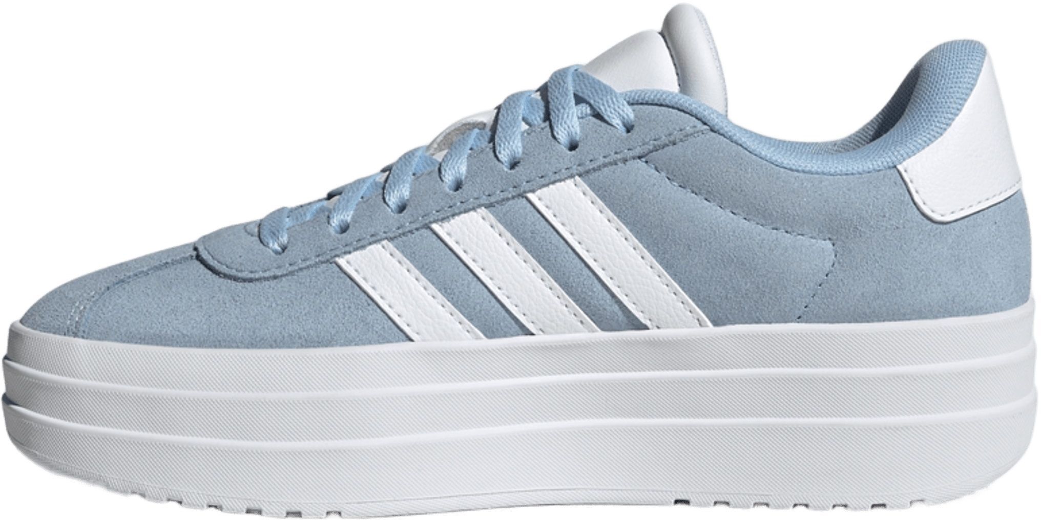 Кеды для девочек Adidas Vl Court Bold J JI1018 39 1/3 (6 UK) голубые фото 2