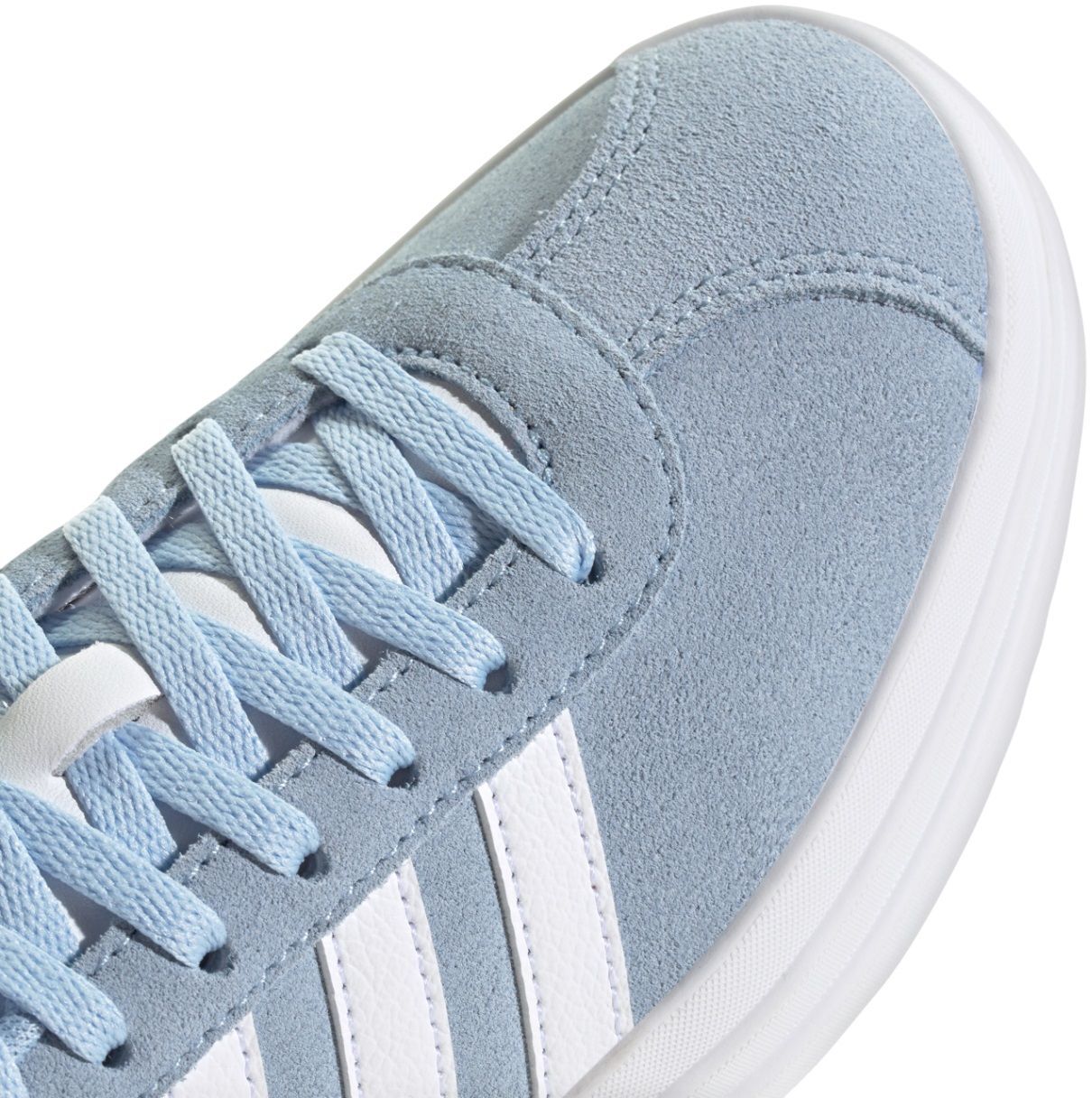Кеды для девочек Adidas Vl Court Bold J JI1018 39 1/3 (6 UK) голубые фото 5
