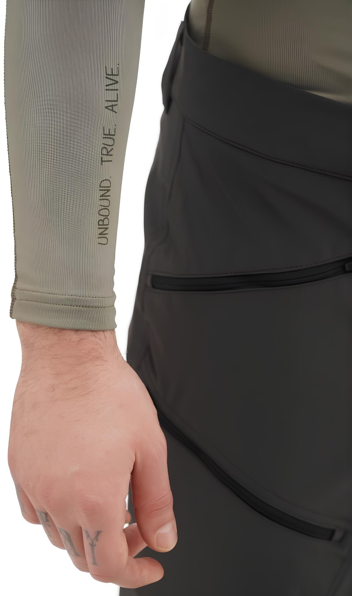 Термолонгслив мужской Turbat Hike Lite Ls S оливковый фото 3