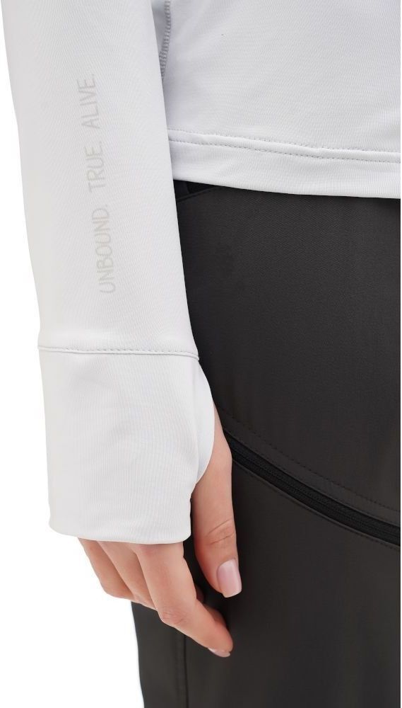 Термофутболка женская Turbat Hike Lite Ls Hood XS белая фото 