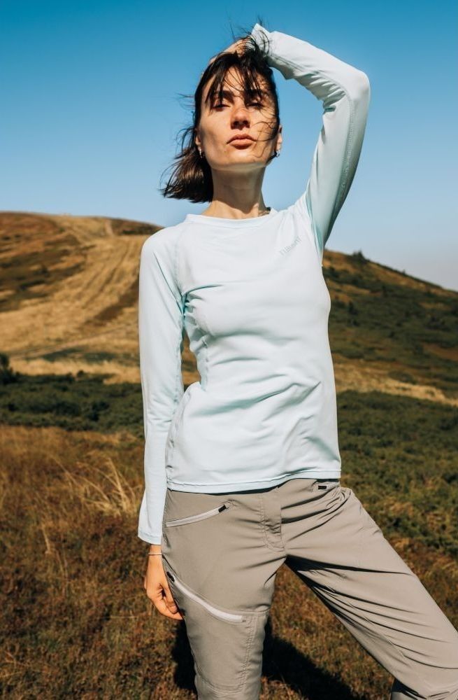 Лонгслив женский Turbat Hike Lite Ls XS серый фото 4