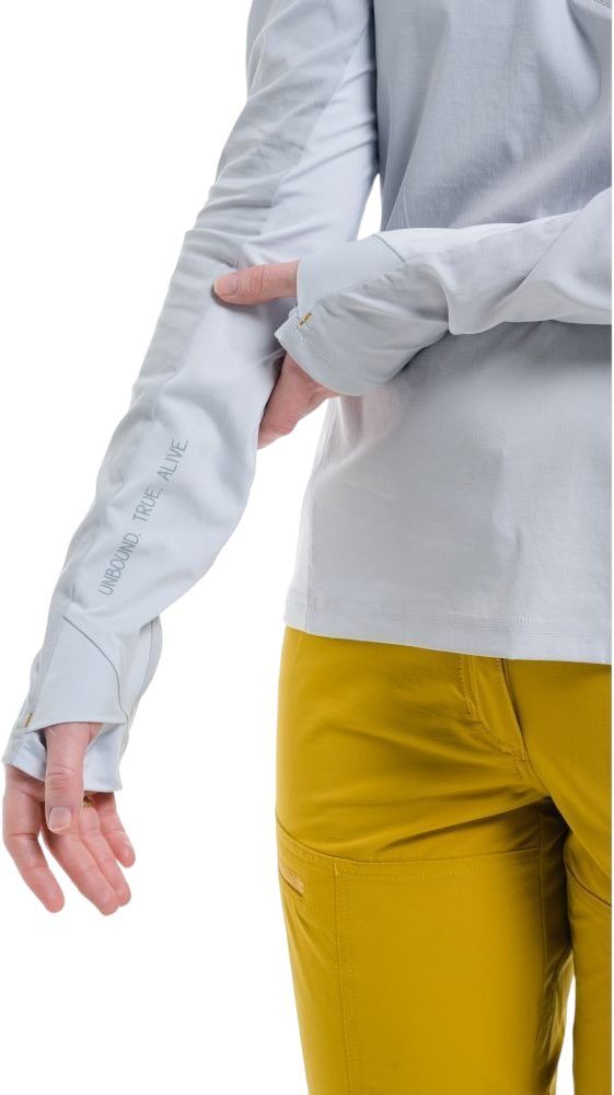 Рубашка женская Turbat Maya Hood Trek Wmn L серая фото 5