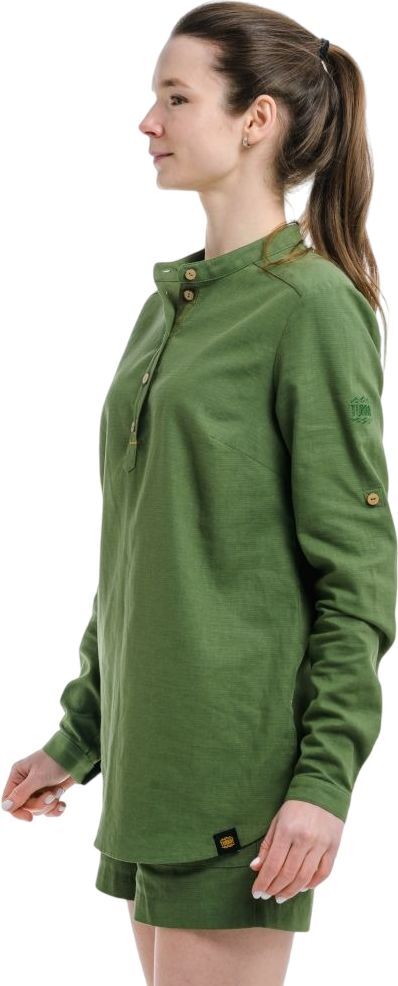 Сорочка жіноча Turbat Madeira Hemp Wmn M зеленафото2
