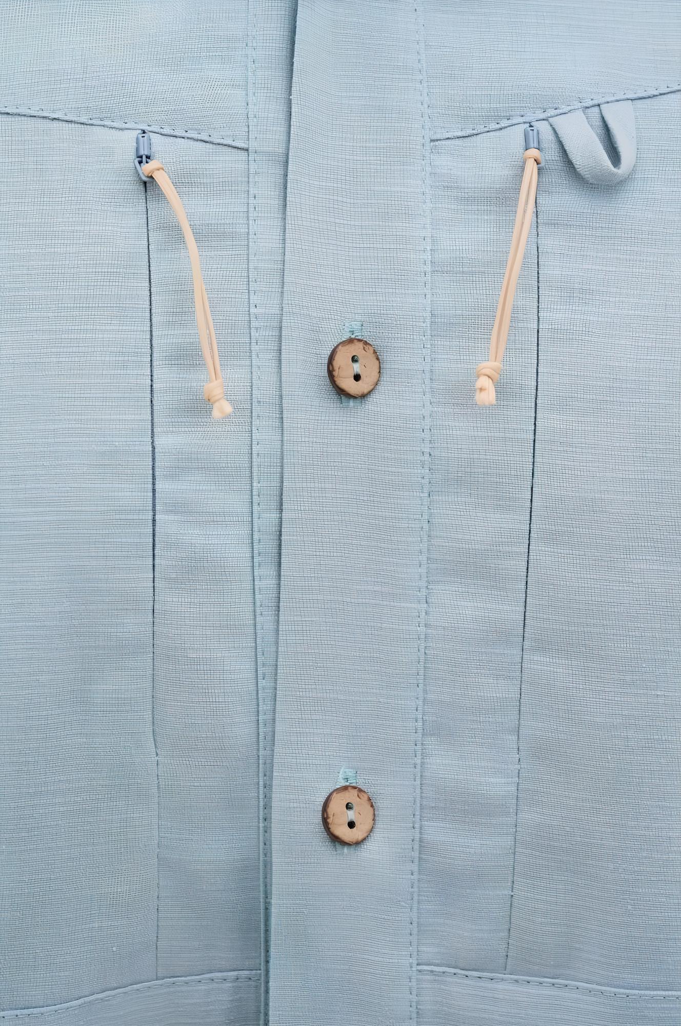 Рубашка мужская Turbat Amazonka Hemp S голубая фото 5