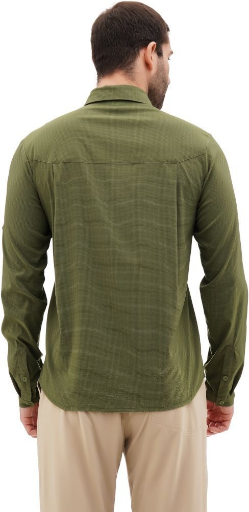 Рубашка мужская Turbat Maya 2 Ls S оливковая фото 2