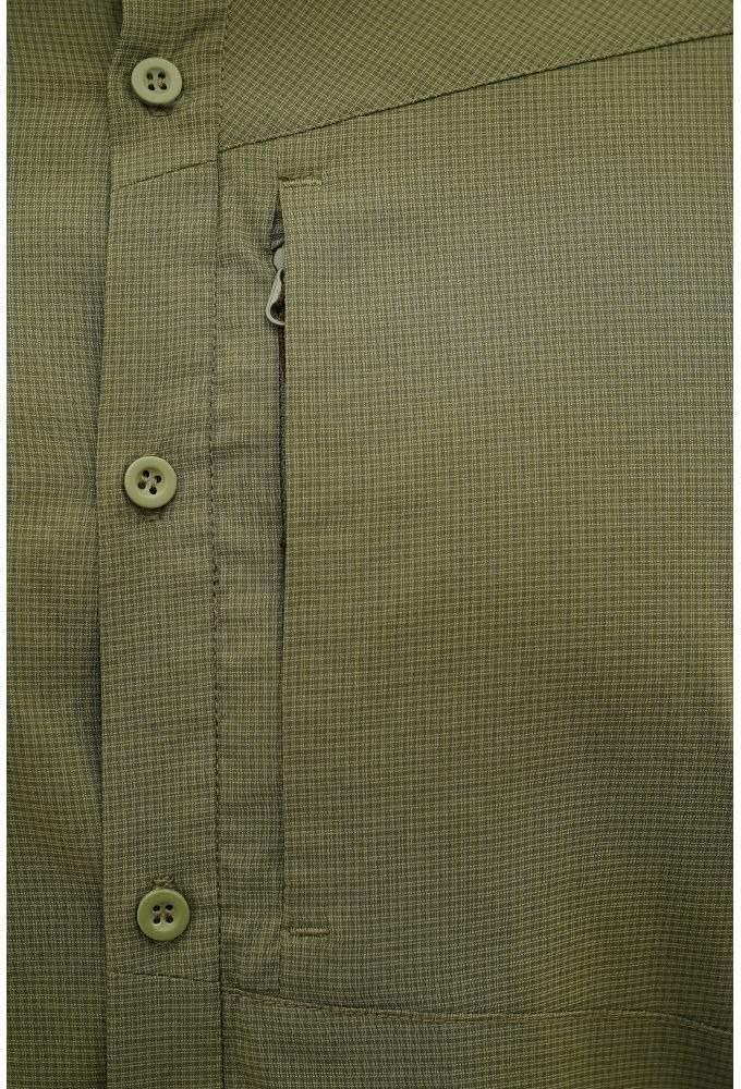 Рубашка мужская Turbat Maya 2 Ls S оливковая фото 4