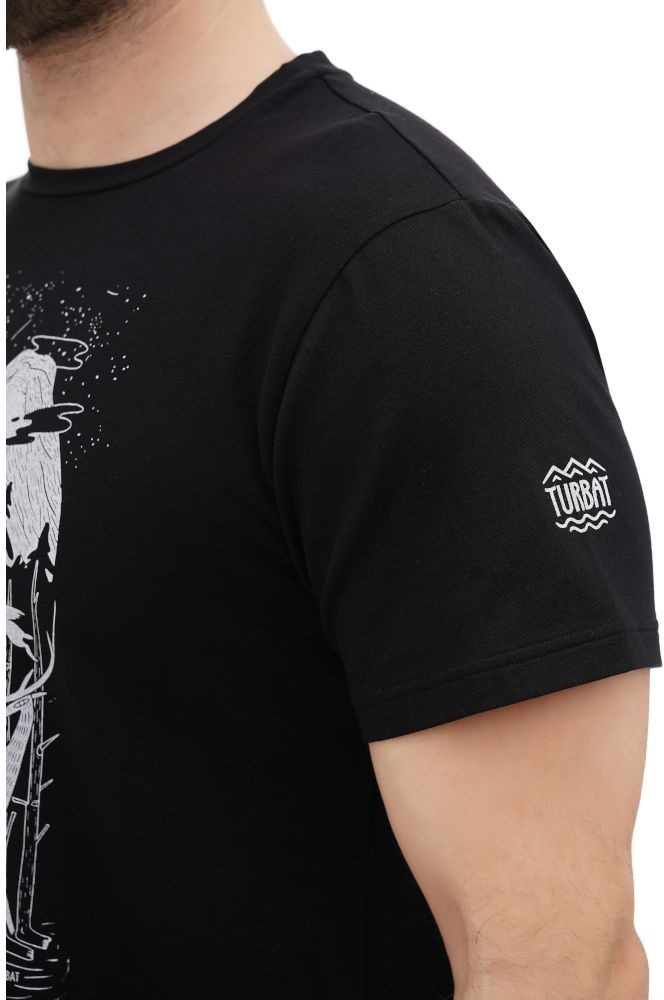 Футболка мужская Turbat Mystery S черная фото 3