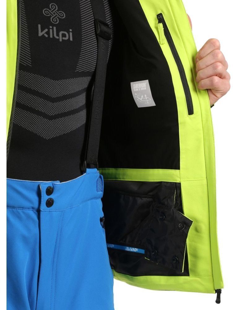 Куртка чоловіча Kilpi Turnau M світло-зеленафото3