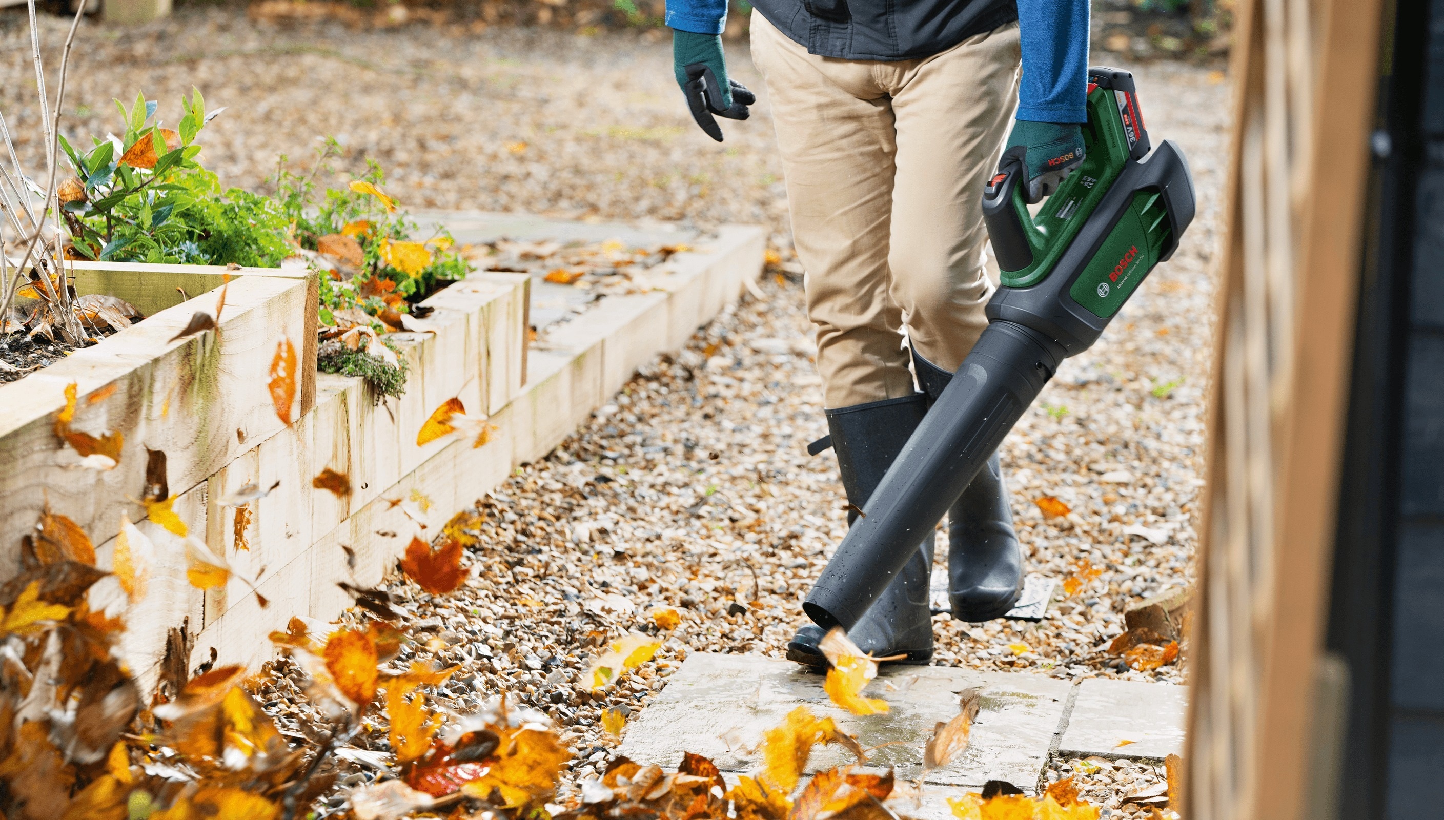 Повітродув садовий Bosch AdvancedLeafBlower 36В-750 (0.600.8C6.000)фото3