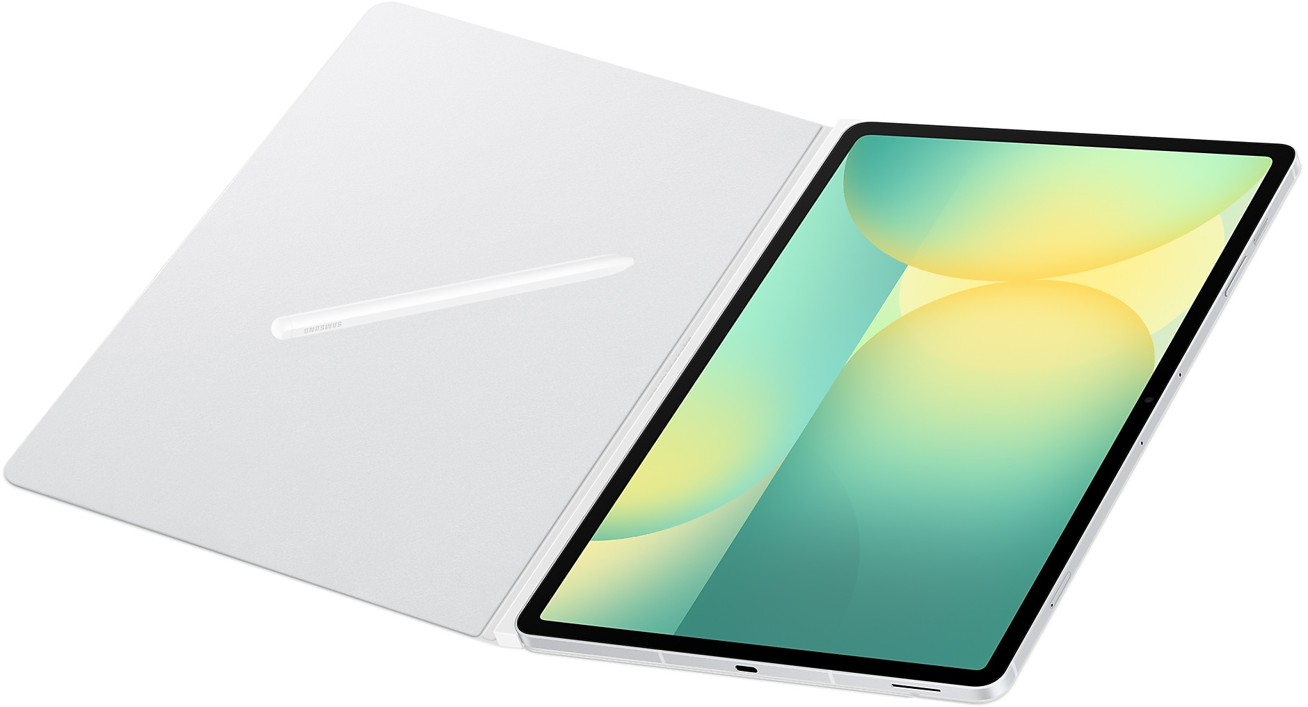Чехол Samsung для Galaxy Tab S10 FE+ Smart Book Cover White (EF-BX620PWEGWW) фото 8