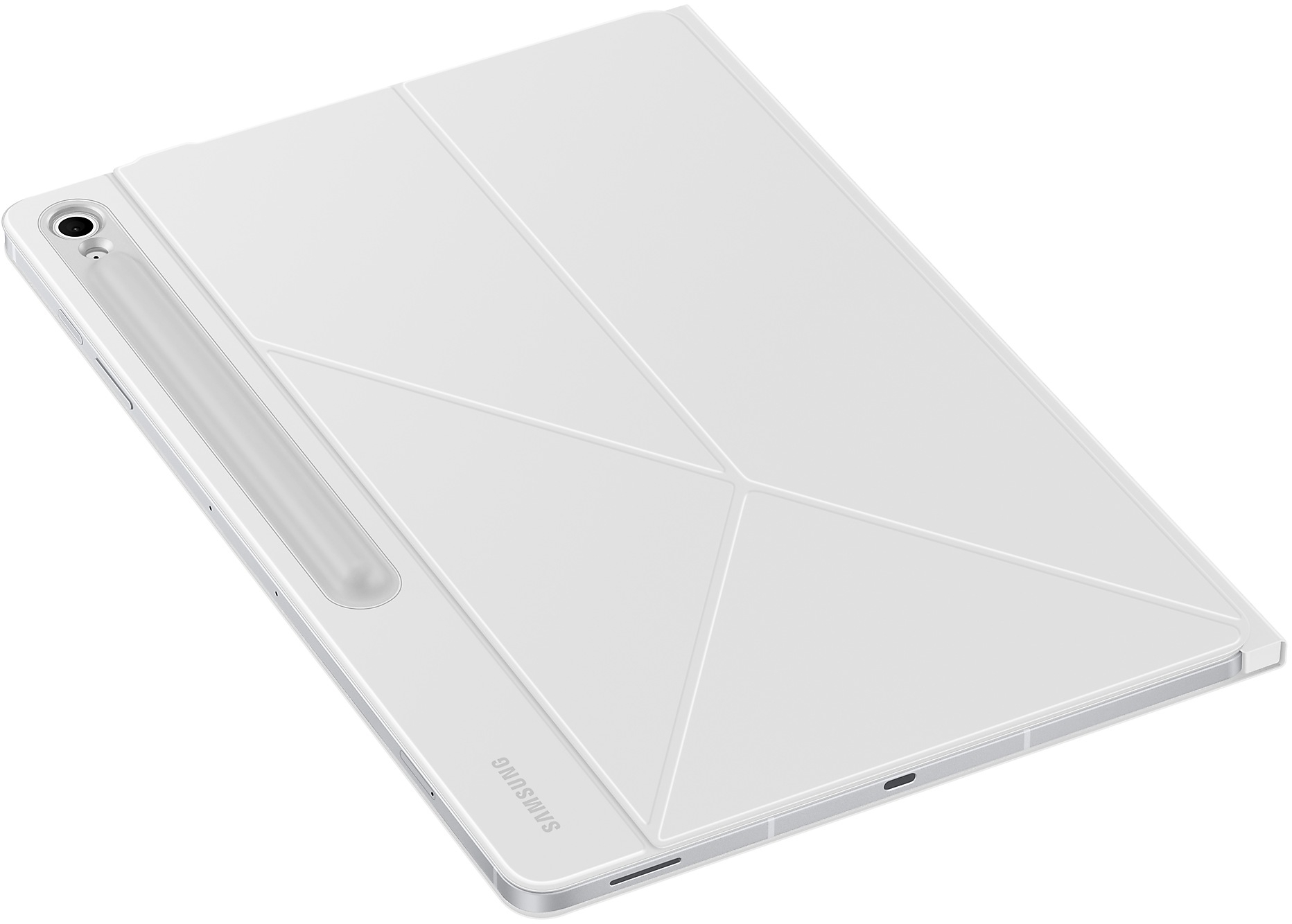 Чехол Samsung для Galaxy Tab S10 FE+ Smart Book Cover White (EF-BX620PWEGWW) фото 6