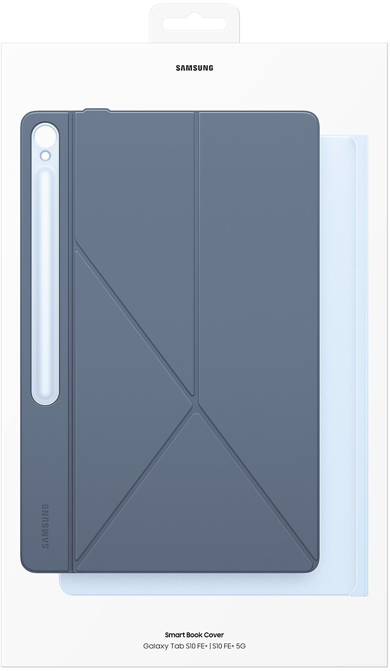 Чехол Samsung для Galaxy Tab S10 FE+ Smart Book Cover Blue (EF-BX620PLEGWW) фото 8