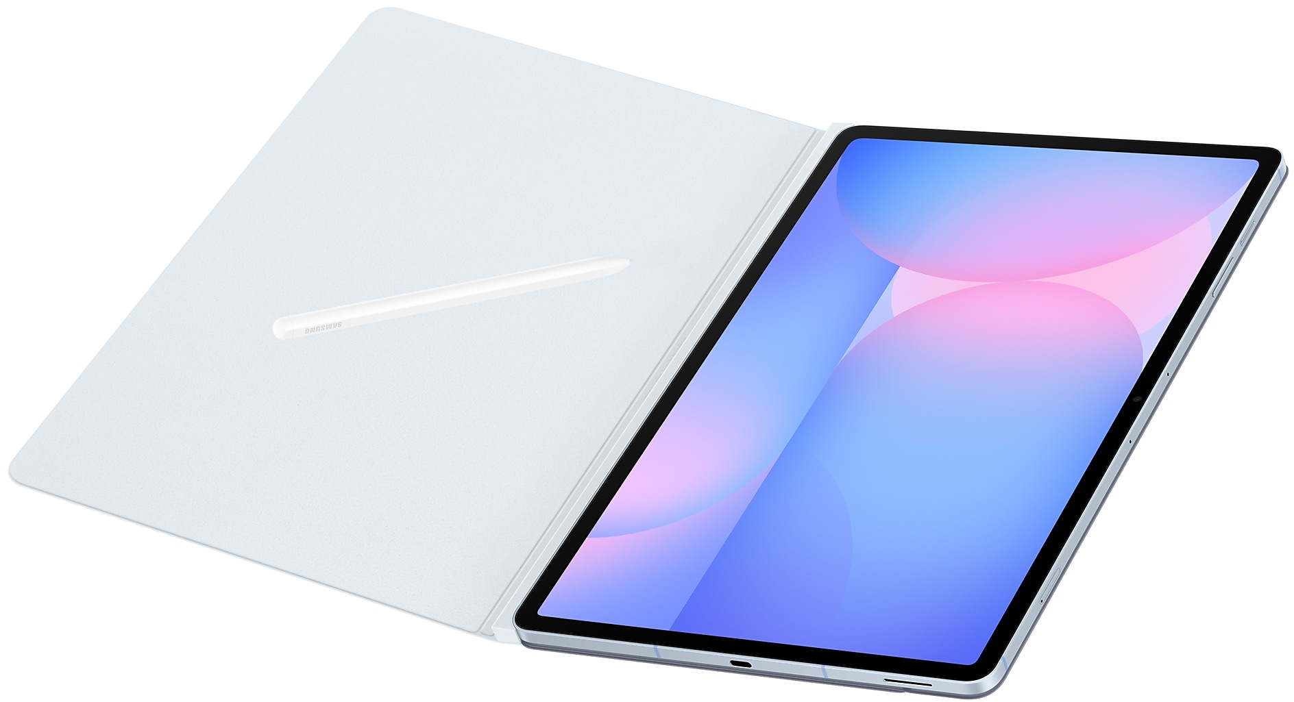 Чехол Samsung для Galaxy Tab S10 FE+ Smart Book Cover Blue (EF-BX620PLEGWW) фото 10