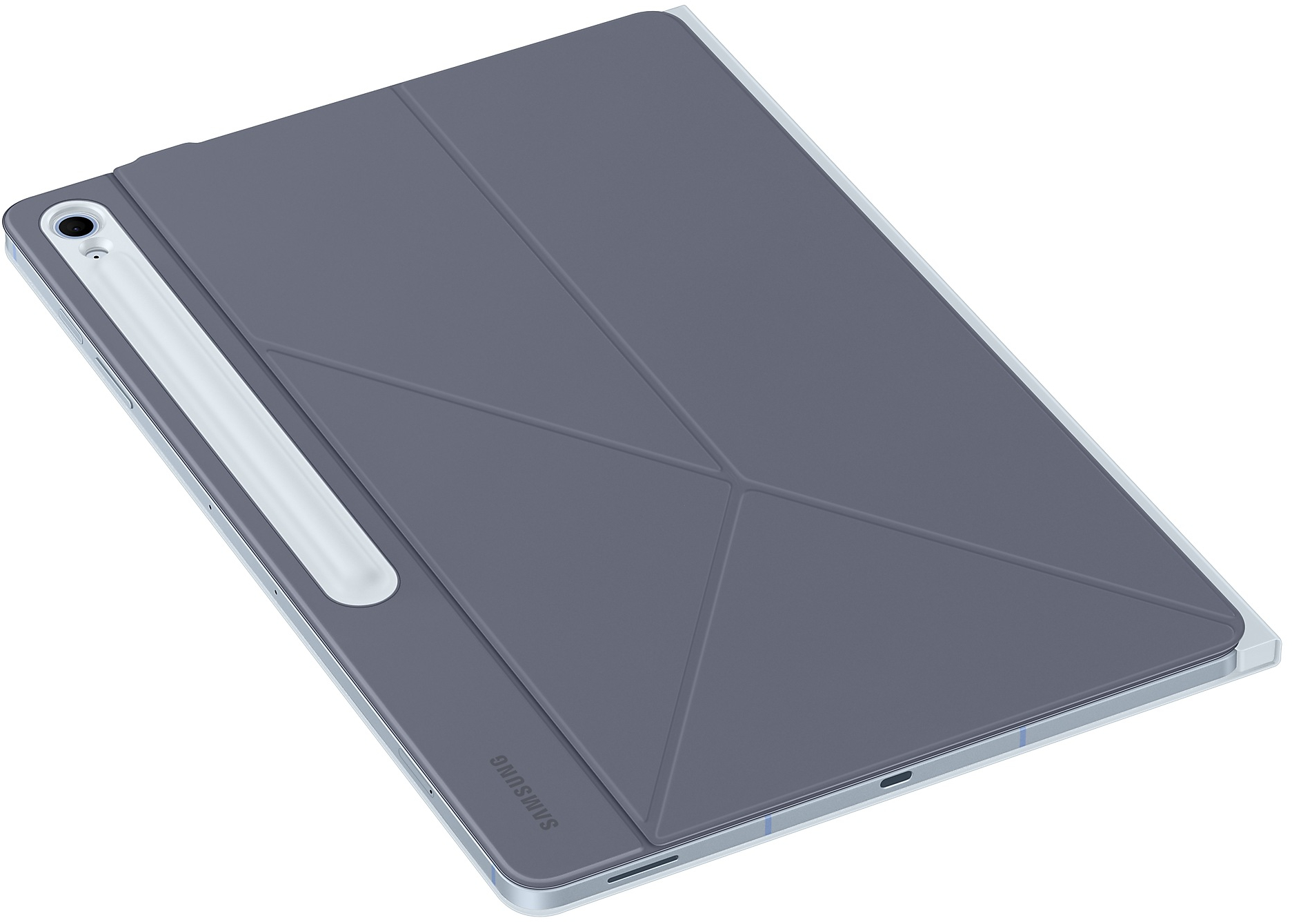 Чехол Samsung для Galaxy Tab S10 FE+ Smart Book Cover Blue (EF-BX620PLEGWW) фото 5