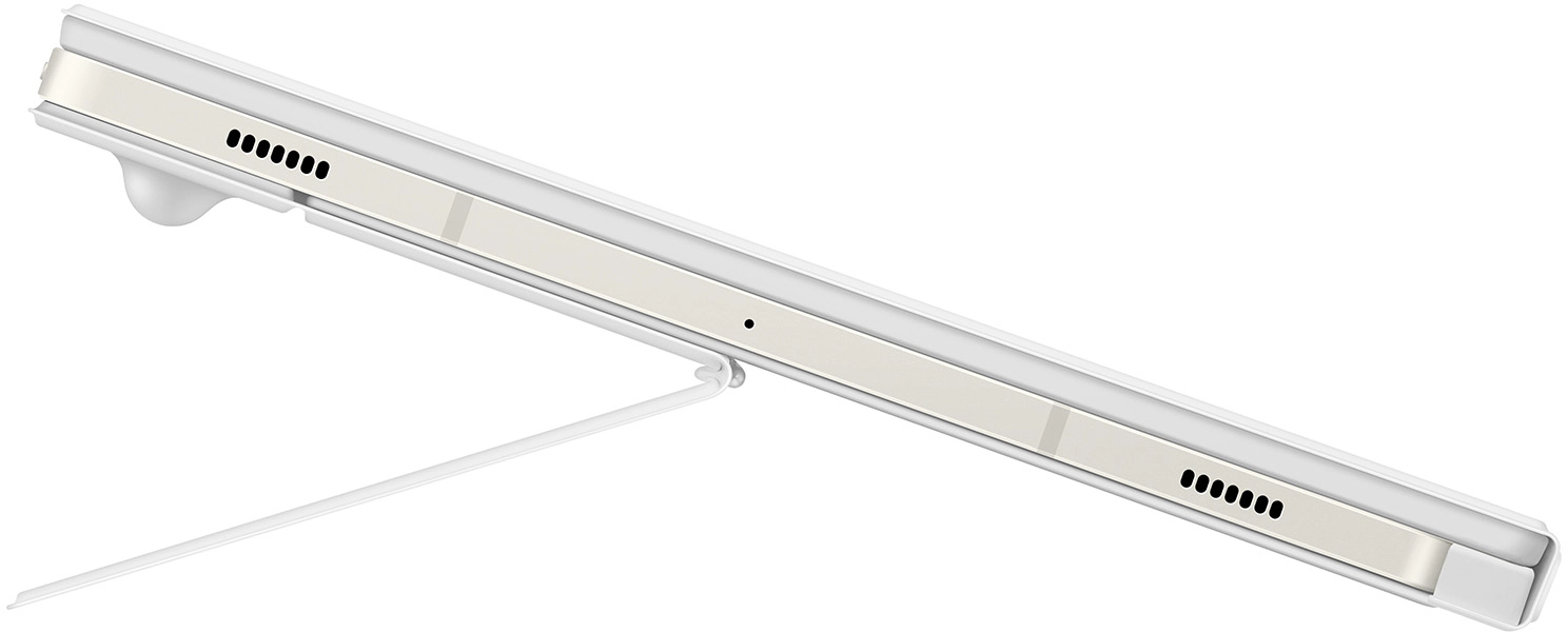 Чехол Samsung для Galaxy Tab S10 FE Book Cover Keyboard White (EF-DX725BWEGUA) фото 6