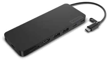 Док-станція Lenovo USB-C Slim Travel Dock (4X11N40212)фото2