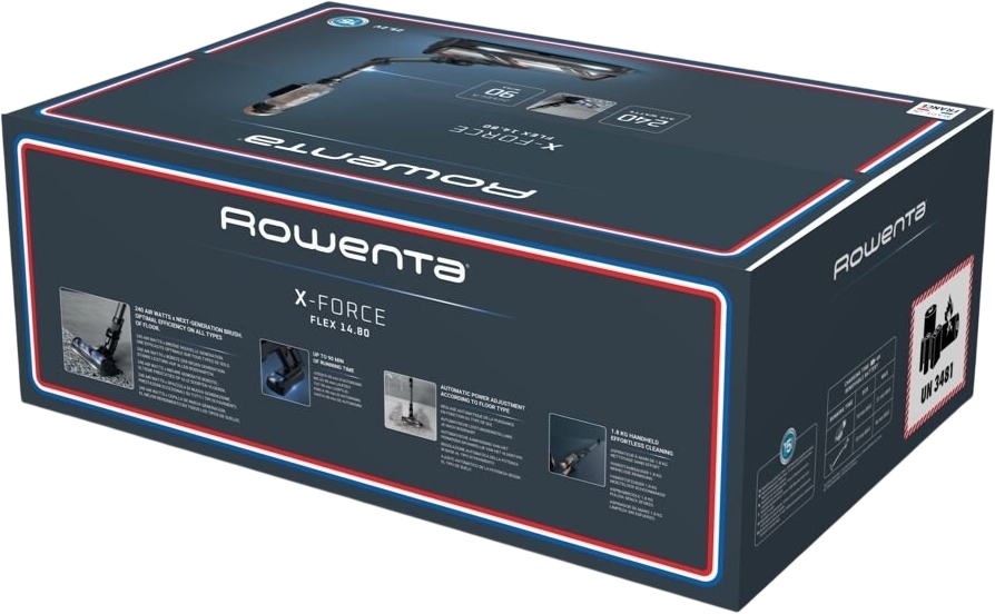 Акумуляторний пилосос Rowenta Xforce Flex 14.80 Aqua RH9BC1WOфото