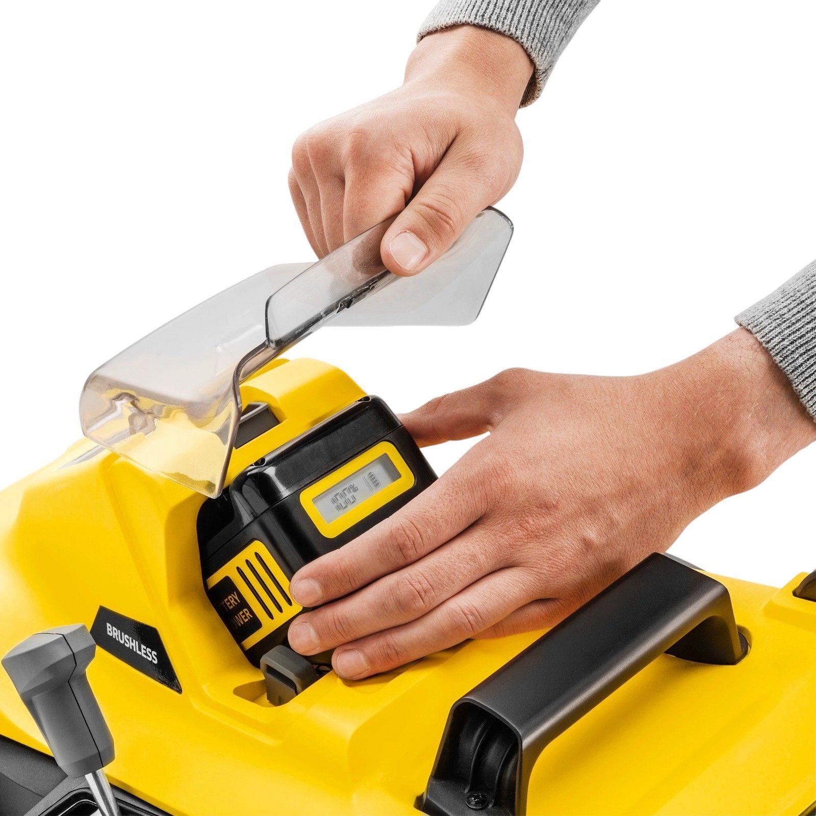 Газонокосарка акумуляторна Karcher LMO 3-18 Battery Set (1.445-411.0)фото