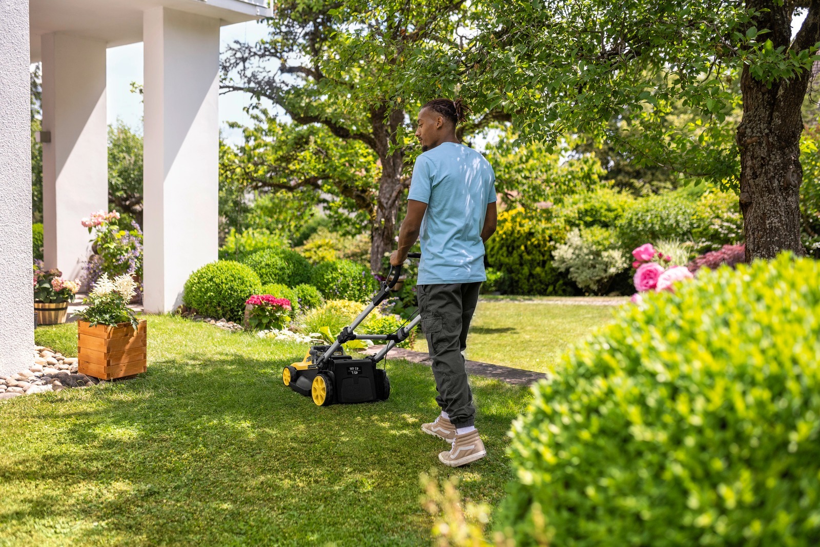 Газонокосарка акумуляторна Karcher LMO 5-18 Dual 18В без АКБ та ЗП (1.445-430.0)фото7