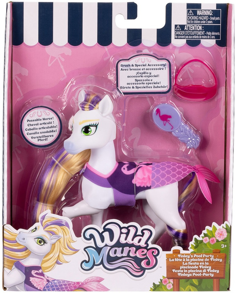 Ігрова фігурка Wild Manes - вечірка конячки Фінлі (фігурка, аксесуари) (723364)фото3