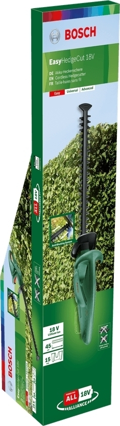 Кущоріз акумуляторний Bosch EasyHedgeCut 18-45 без АКБ та ЗП (0.600.849.H03)фото