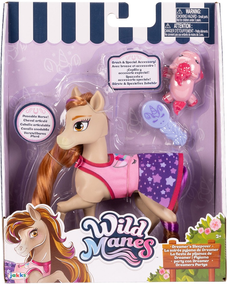 Игровая фигурка Wild Manes - пижамная вечеринка лошадки Сони (фигурка, аксесс.) (723344) фото 3
