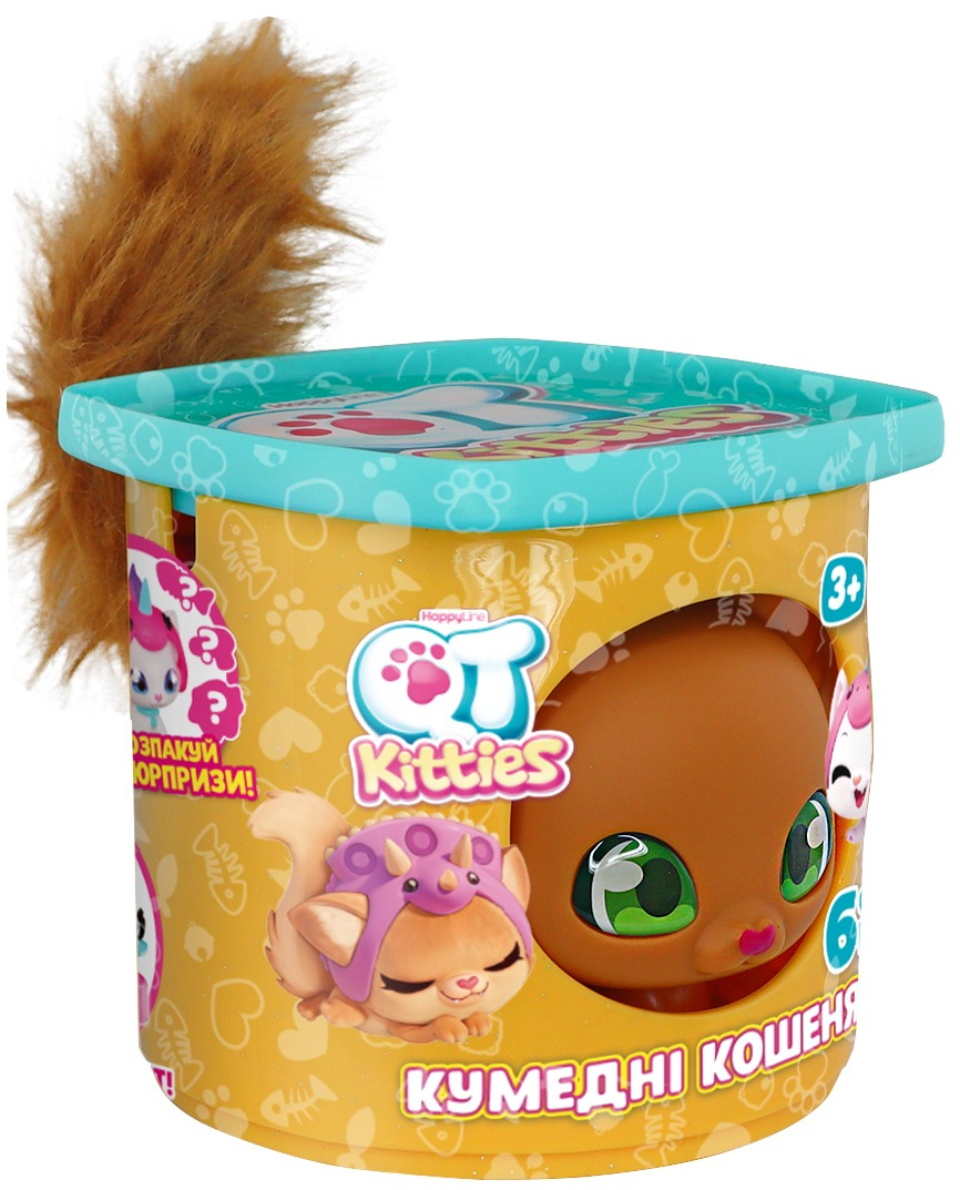 Игровой набор QT Kitties - Котенок Джинджер (фигурка, домик, аксессуары) (450001-5) фото