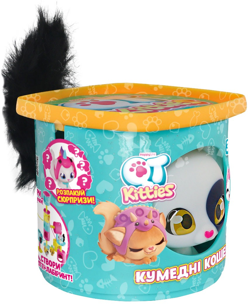 Игровой набор QT Kitties - Котенок Кенди (фигурка, домик, аксессуары) (450001-2) фото 2