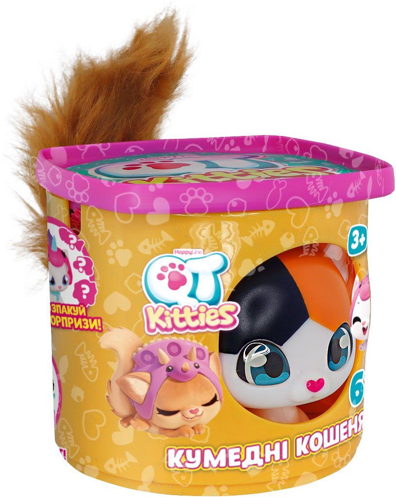 Игровой набор QT Kitties - Котенок Олли (фигурка, домик, аксессуары) (450001-1) фото 2