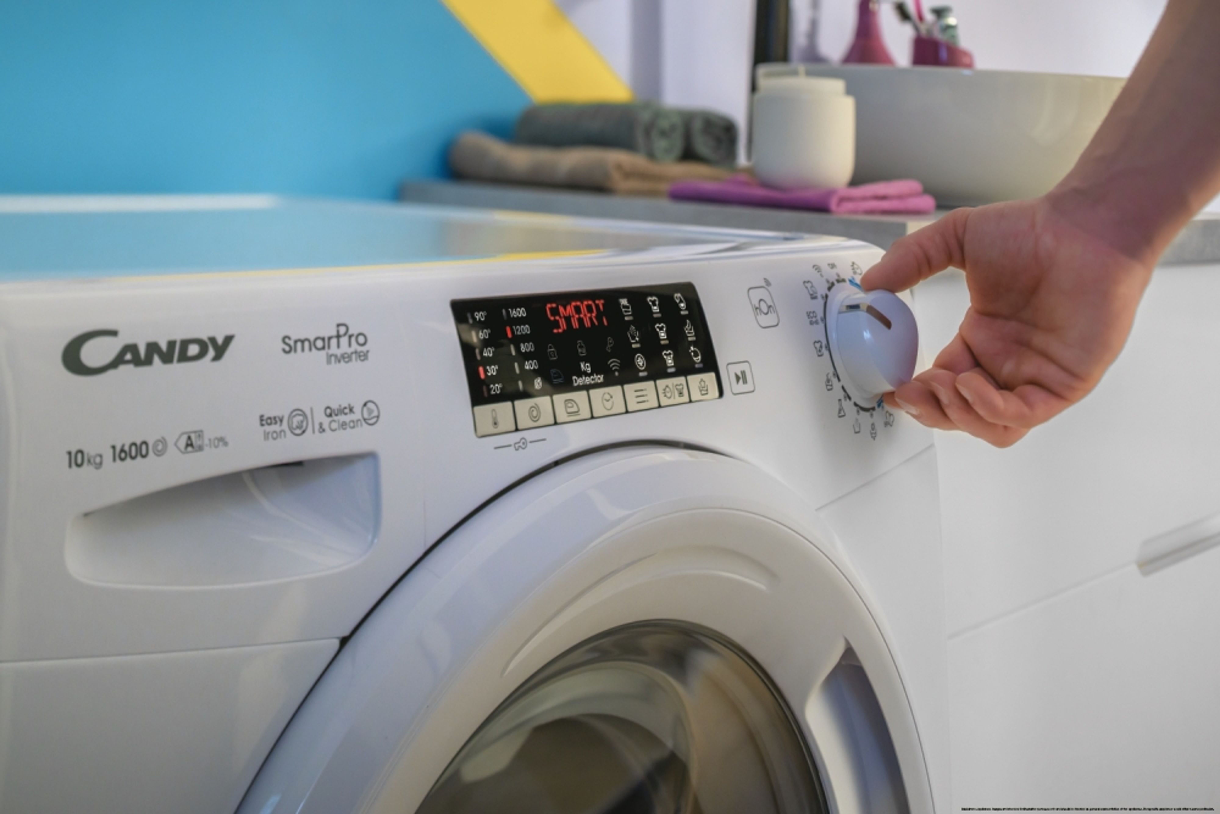 Прально-сушильна машина Candy COW4644TWM6/1-Sфото