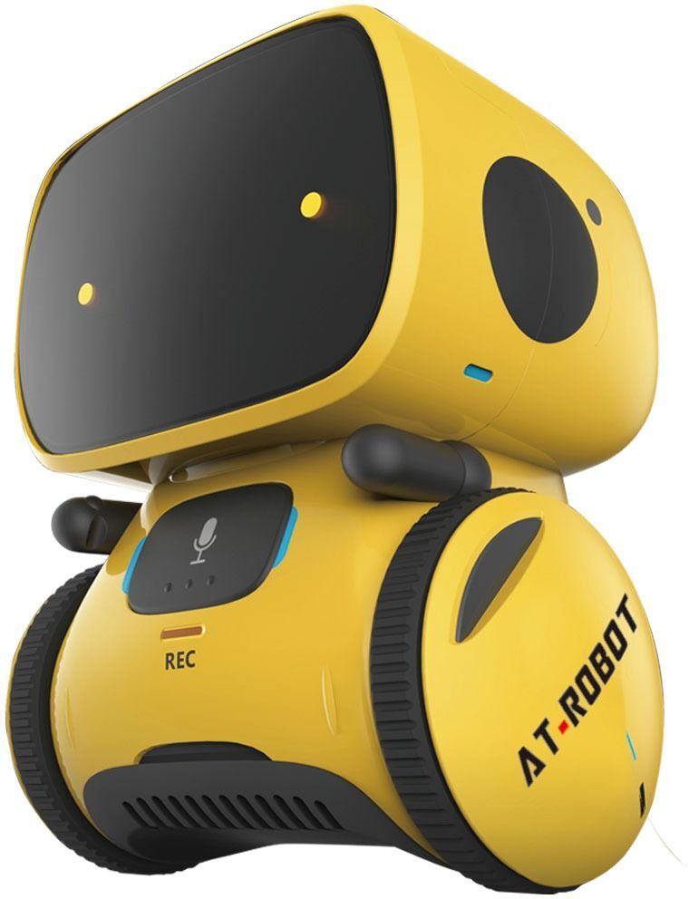 Інтерактивний робот із голосовим керуванням – AT-Robot (жовтий, озвуч.укр.) (AT001-03-UKR)фото