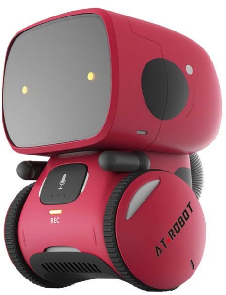 Інтерактивний робот із голосовим керуванням – AT-Robot (червоний, озвуч.укр.) (AT001-01-UKR)фото3