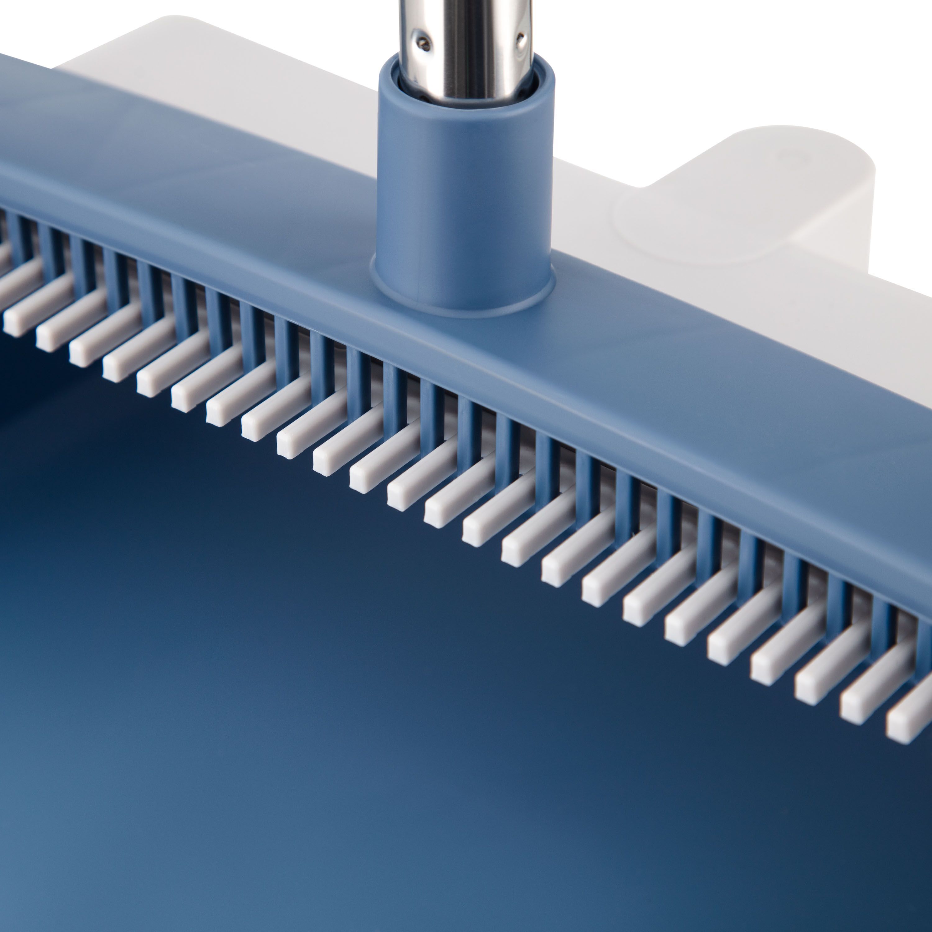 Набір для прибирання совок та щітка з довгою ручкою ARDESTO 79.2см, блакитний (ARHE1301B)фото