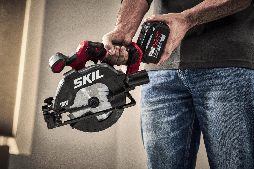 Пила дискова акумуляторна SKIL 3551 CA 20В без АКБ та ЗП (SW1E3551CA)фото