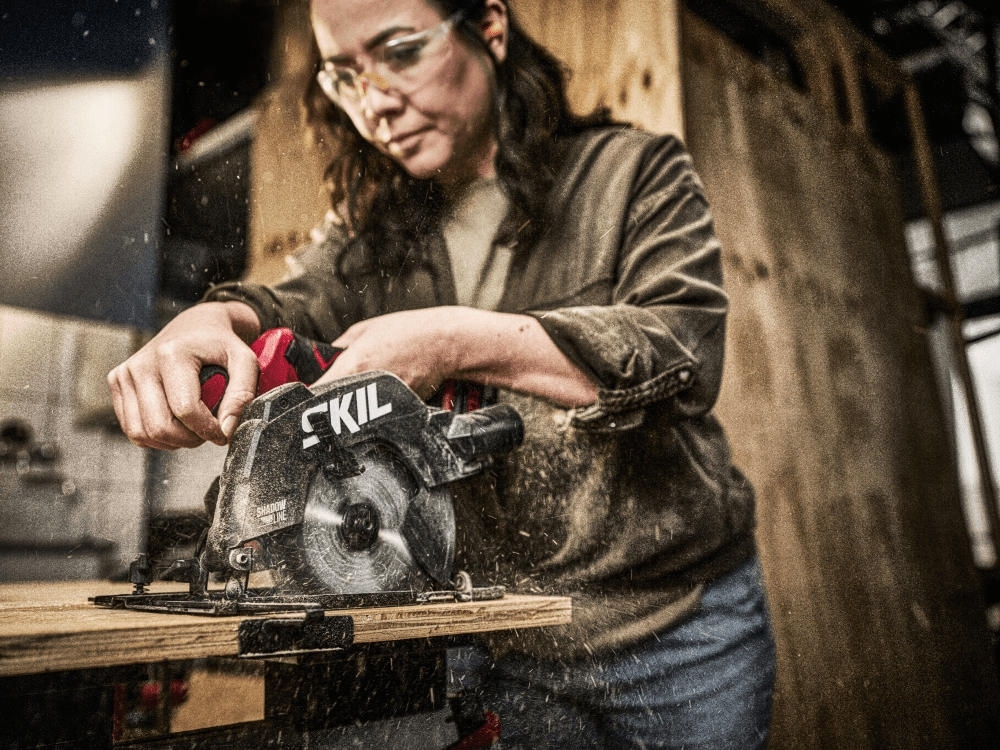 Пила дискова акумуляторна SKIL 3551 CA 20В без АКБ та ЗП (SW1E3551CA)фото