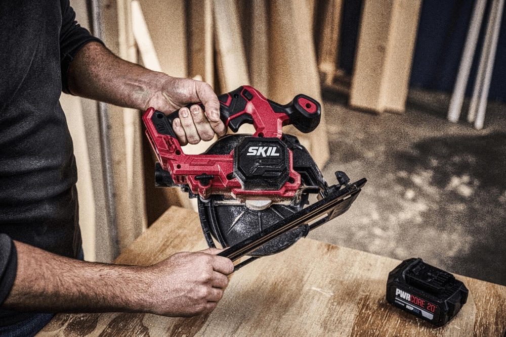 Пила дискова акумуляторна SKIL 3551 CA 20В без АКБ та ЗП (SW1E3551CA)фото