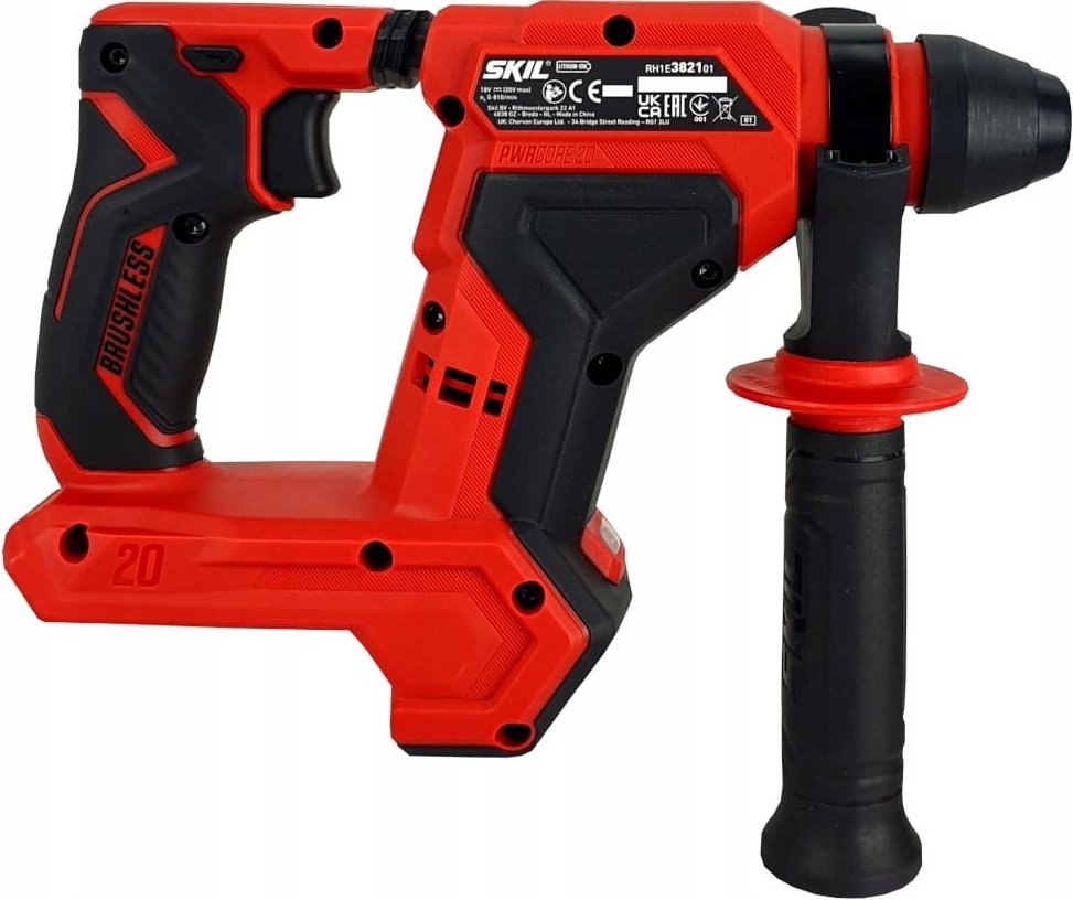 Перфоратор акумуляторний SKIL 3821 CA SDS-plus 20В без АКБ та ЗП (RH1E3821CA)фото3