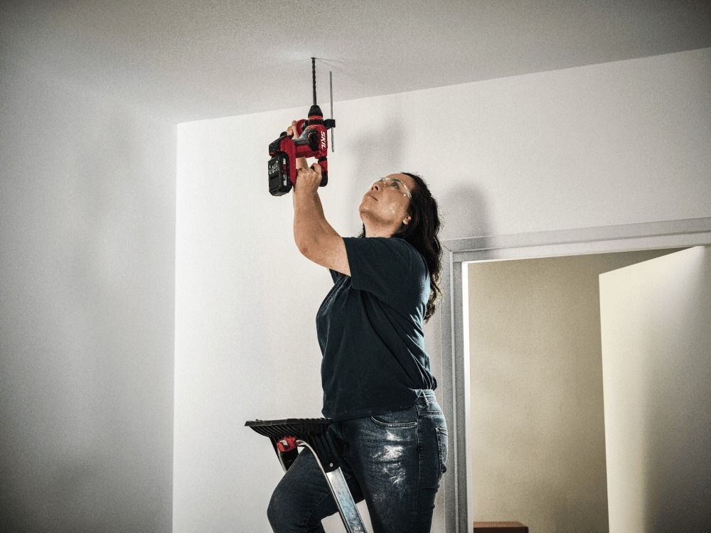 Перфоратор акумуляторний SKIL 3821 CA SDS-plus 20В без АКБ та ЗП (RH1E3821CA)фото10