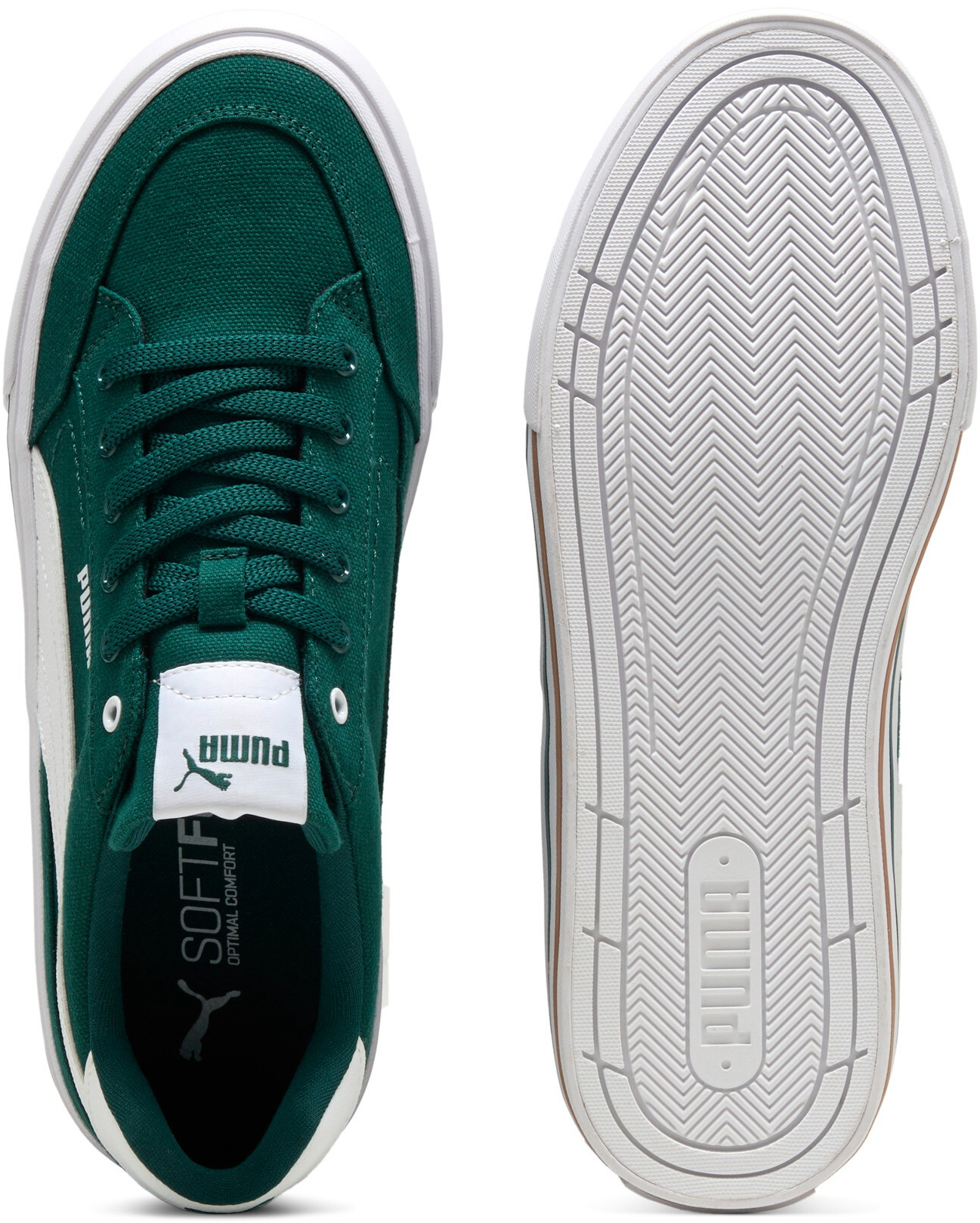 Кеди Puma Court Classic Vulc FS 396353-16 37 (4 UK) зеленіфото5